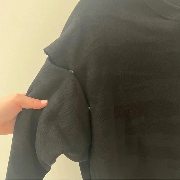 Iro Newla Sweater in Black with detachable sleeves- Size XS; Excellent Condition - Picture 14 of 16